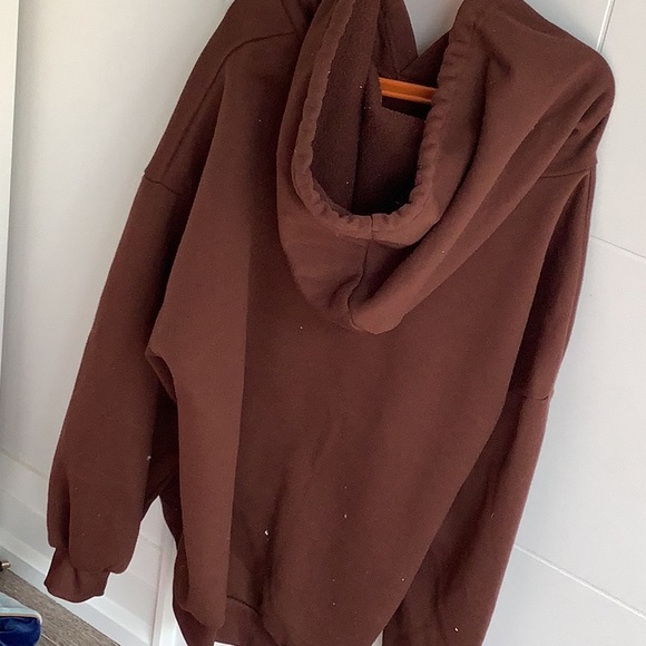 Brown baggy California hoodie - Picture 3 of 3